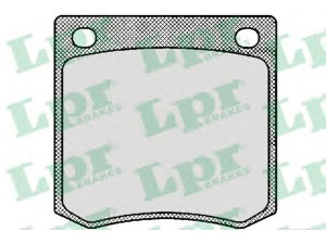 LPR 05P394 stabdžių trinkelių rinkinys, diskinis stabdys 
 Techninės priežiūros dalys -> Papildomas remontas
44060N8825, 44060P6525