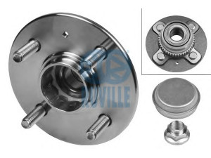 RUVILLE 8408 rato guolio komplektas 
 Ašies montavimas/vairavimo mechanizmas/ratai -> Rato stebulė/montavimas -> Rato guolis
52710-25100, 52710-25101