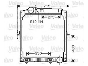 VALEO 733425 radiatorius, variklio aušinimas 
 Aušinimo sistema -> Radiatorius/alyvos aušintuvas -> Radiatorius/dalys
6505010701, 6505011201, 6525016301