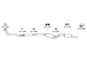 HJS Au_757 išmetimo sistema