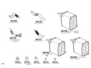 ASSO ARTTRUCK625 išmetimo sistema