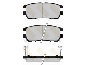 Brake ENGINEERING PA959 stabdžių trinkelių rinkinys, diskinis stabdys 
 Techninės priežiūros dalys -> Papildomas remontas
MB858380, MB858463, MN102623, MR129579