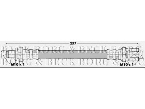BORG & BECK BBH6341 stabdžių žarnelė 
 Stabdžių sistema -> Stabdžių žarnelės
5 62 352, 562352, 562359, 90 425 239