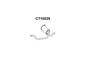VENEPORTE CT15529 vidurinis duslintuvas 
 Išmetimo sistema -> Duslintuvas
171746, 171751, 171795