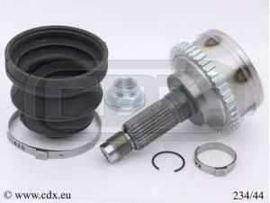 CDX 234/44 jungčių komplektas, kardaninis velenas 
 Ratų pavara -> Sujungimai/komplektas
G56822510, G56822510B