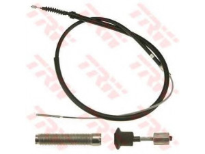 TRW GCH1656 trosas, stovėjimo stabdys 
 Stabdžių sistema -> Valdymo svirtys/trosai
1H0609721A, 535609721A