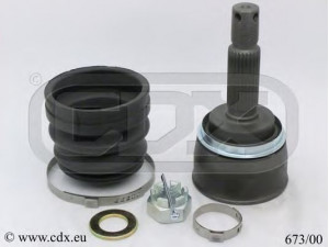 CDX 673/00 jungčių komplektas, kardaninis velenas 
 Ratų pavara -> Sujungimai/komplektas
