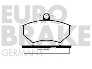 EUROBRAKE 5502224739 stabdžių trinkelių rinkinys, diskinis stabdys 
 Techninės priežiūros dalys -> Papildomas remontas
8E0698151, 8E0698151A, 8E0698151B