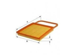 UNIFLUX FILTERS XA507 oro filtras 
 Techninės priežiūros dalys -> Techninės priežiūros intervalai
03D 129 620, 03D129620, 03D129620