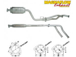 MAGNAFLOW 85038 katalizatoriaus keitiklis 
 Išmetimo sistema -> Katalizatoriaus keitiklis
2024904419, 2024907119