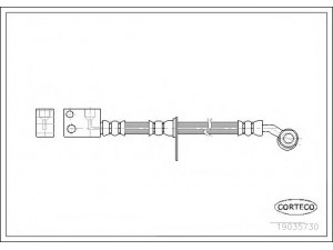 CORTECO 19035730 stabdžių žarnelė
01465-SMG-E00
