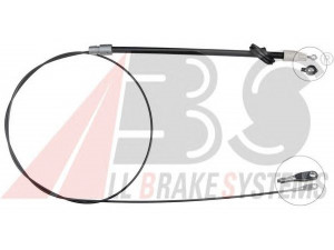 A.B.S. K13880 trosas, stovėjimo stabdys 
 Stabdžių sistema -> Valdymo svirtys/trosai
9064205485, 9064205785