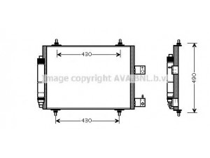 AVA QUALITY COOLING CNA5213 kondensatorius, oro kondicionierius
