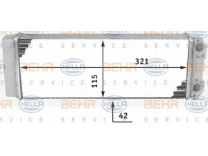 HELLA 8FH 351 311-491 šilumokaitis, salono šildymas 
 Šildymas / vėdinimas -> Šilumokaitis
928.574.047.02