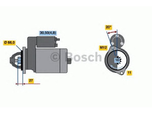 BOSCH 0 001 107 452 starteris
06E 911 021 B, 06E 911 021 B