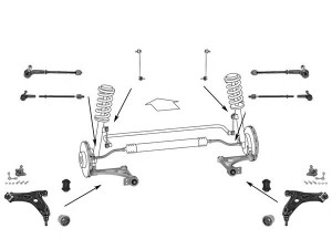 MEYLE WG0541700 vairavimo mechanizmas; rato pakaba 
 Vairavimas -> Prekių paieška pagal schemą