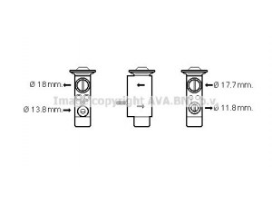 AVA QUALITY COOLING VO1181 išsiplėtimo vožtuvas, oro kondicionavimas 
 Oro kondicionavimas -> Vožtuvai
30733930