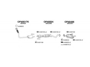 VENEPORTE 770003 išmetimo sistema