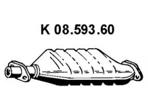 EBERSPÄCHER 08.593.60 katalizatoriaus keitiklis
8 55 037