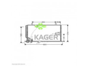 KAGER 94-5043 kondensatorius, oro kondicionierius 
 Oro kondicionavimas -> Kondensatorius
64538390956, 8390956