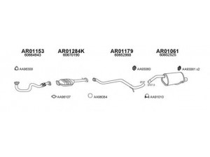 VENEPORTE 010101 išmetimo sistema 
 Išmetimo sistema -> Išmetimo sistema, visa