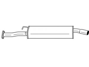 AKS DASIS SG26417 vidurinis duslintuvas