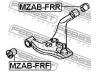 FEBEST MZAB-FRF valdymo svirties/išilginių svirčių įvorė
S10H-34-470