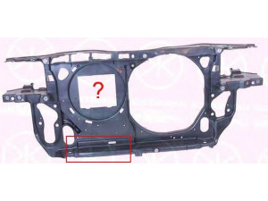 KLOKKERHOLM 9539207A1 priekinis variklio gaubtas 
 Kėbulas -> Kėbulo dalys/ sparnas/buferis -> Priekinis aerodinaminio pasipriešinimo sumažinimas/grotelės
3B0 805 594AR, 3B0 805 594BK