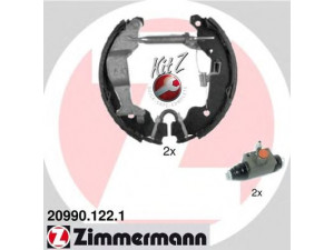 ZIMMERMANN 20990.122.1 stabdžių trinkelių komplektas 
 Techninės priežiūros dalys -> Papildomas remontas
