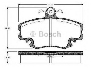 BOSCH 0 986 TB2 953 stabdžių trinkelių rinkinys, diskinis stabdys 
 Techninės priežiūros dalys -> Papildomas remontas
60 01 547 619, 60 01 547 911, 77 01 207 066
