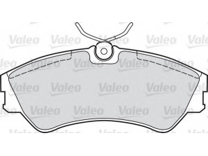 VALEO 598025 stabdžių trinkelių rinkinys, diskinis stabdys 
 Techninės priežiūros dalys -> Papildomas remontas
701698151C