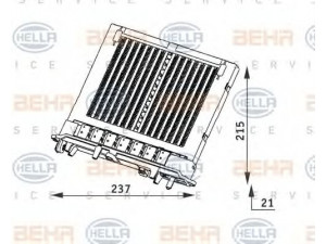 HELLA 8FH 351 312-101 šilumokaitis, salono šildymas 
 Šildymas / vėdinimas -> Šilumokaitis
211 830 07 61, 211 830 09 61, A 211 830 07 61