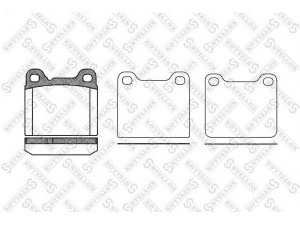 STELLOX 268 010-SX stabdžių trinkelių rinkinys, diskinis stabdys 
 Techninės priežiūros dalys -> Papildomas remontas
270959, 2713360, 2717023, 2719623