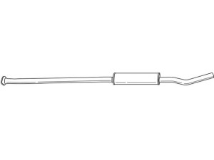 AKS DASIS SG44423 vidurinis duslintuvas
