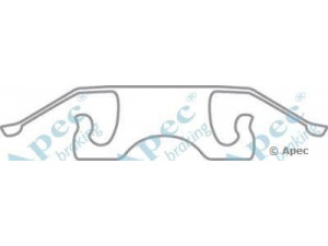 APEC braking KIT1064 priedų komplektas, stabdžių trinkelė 
 Stabdžių sistema -> Būgninis stabdys -> Dalys/priedai
0004218591, A0004218591