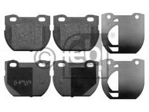 FEBI BILSTEIN 116115 stabdžių trinkelių rinkinys, diskinis stabdys 
 Techninės priežiūros dalys -> Papildomas remontas
SFP000250