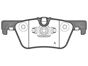OPEN PARTS BPA1476.00 stabdžių trinkelių rinkinys, diskinis stabdys 
 Techninės priežiūros dalys -> Papildomas remontas
34206799809, 34216850569, 34216873093