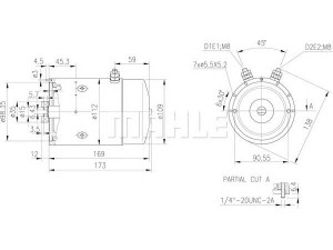 MAHLE ORIGINAL MM 19 elektrovariklis