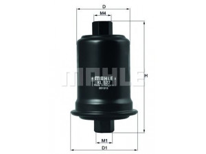 KNECHT KL 522 kuro filtras 
 Techninės priežiūros dalys -> Papildomas remontas
2330050020, 2330050050, 2330062030