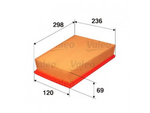 VALEO 585149 oro filtras 
 Filtrai -> Oro filtras
1418883, 1465170, 1479059, 6G91-9601-AA