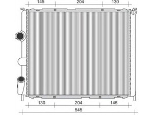 MAGNETI MARELLI 350213989000 radiatorius, variklio aušinimas 
 Aušinimo sistema -> Radiatorius/alyvos aušintuvas -> Radiatorius/dalys
7700430143