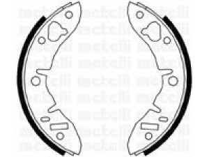 METELLI 53-0004 stabdžių trinkelių komplektas 
 Techninės priežiūros dalys -> Papildomas remontas
31004381, 38722114, 701788, G85101