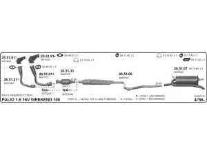 IMASAF 524000144 išmetimo sistema 
 Išmetimo sistema -> Išmetimo sistema, visa