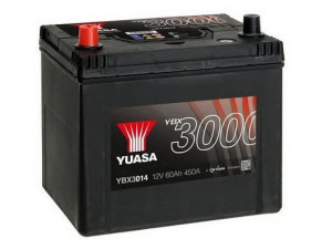 YUASA YBX3014 starterio akumuliatorius 
 Elektros įranga -> Akumuliatorius