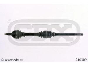 CDX 210309 kardaninis velenas 
 Ratų pavara -> Kardaninis velenas