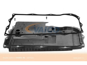 VAICO V20-0582 alyvos karteris, automatinė transmisija 
 Transmisija -> Automatinė pavarų dėžė -> Alyvos karteris/dalys -> Alyvos karteris
24 11 7 604 960, 24 11 7 613 253