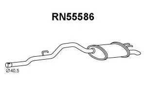 VENEPORTE RN55586 galinis duslintuvas 
 Išmetimo sistema -> Duslintuvas
8200038995