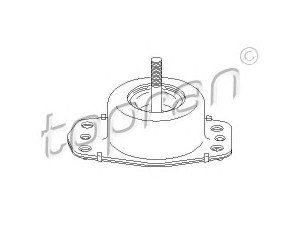 TOPRAN 207 767 variklio montavimas 
 Variklis -> Variklio montavimas -> Variklio montavimo rėmas
09111350, 09160477, 44 03 350, 45 00 177