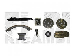 CALIBER KCC152 pavaros grandinės komplektas 
 Variklis -> Variklio uždegimo laiko reguliavimo kontrolė -> Sinchronizavimo grandinė/įtempiklis/kreiptuvas -> Pavaros grandinės komplektas