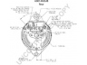 PRESTOLITE ELECTRIC A0014826JB kintamosios srovės generatorius